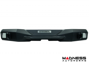 Jeep Wrangler JK Bumper - Rear - Go Rhino - Textured Black - `07-`18
